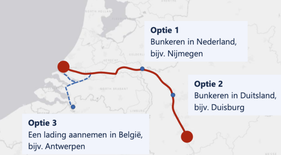NOVE Rebel update rapport bunkertoerimse september 2026 landkaartje